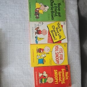 Peanuts Comic Book Collection - Red, Yellow, Green Covers
